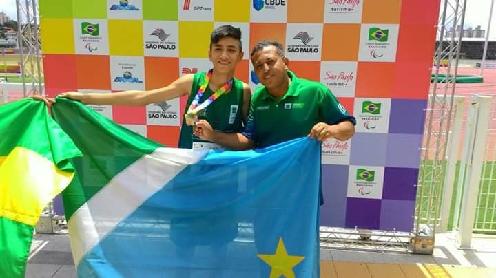 Três-lagoense representa Mato Grosso do Sul em competição nacional de parabadminton