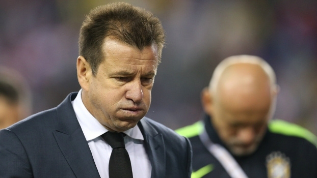 Dunga após eliminação da seleção brasileira na Copa América.(Foto: MOWA PRESS)
