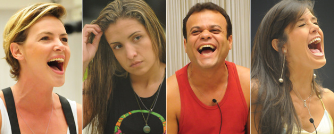 Diana, Natália, Daniel e Talula: quarteto ajudou a acabar com as ambições dos 