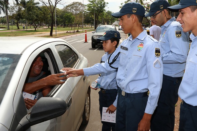 Campanha fez parte da programação da Semana Nacional do Trânsito (Foto/Assessoria)