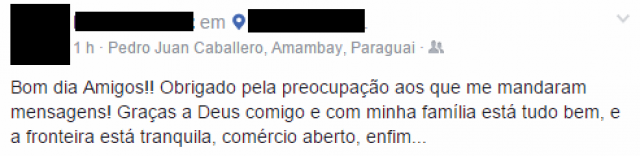 Tiroteio com armas de guerra mata traficante e aterroriza comunidade fronteiriça Tiroteio com armas de guerra mata traficante e aterroriza comunidade fronteiriça