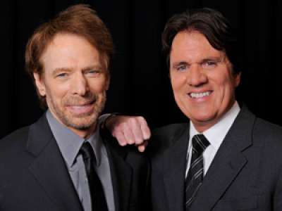 Jerry Bruckheimer e Rob Marshal na CinemaCon
2011, em Las Vegas (Foto: Chris Pizzello/AP)