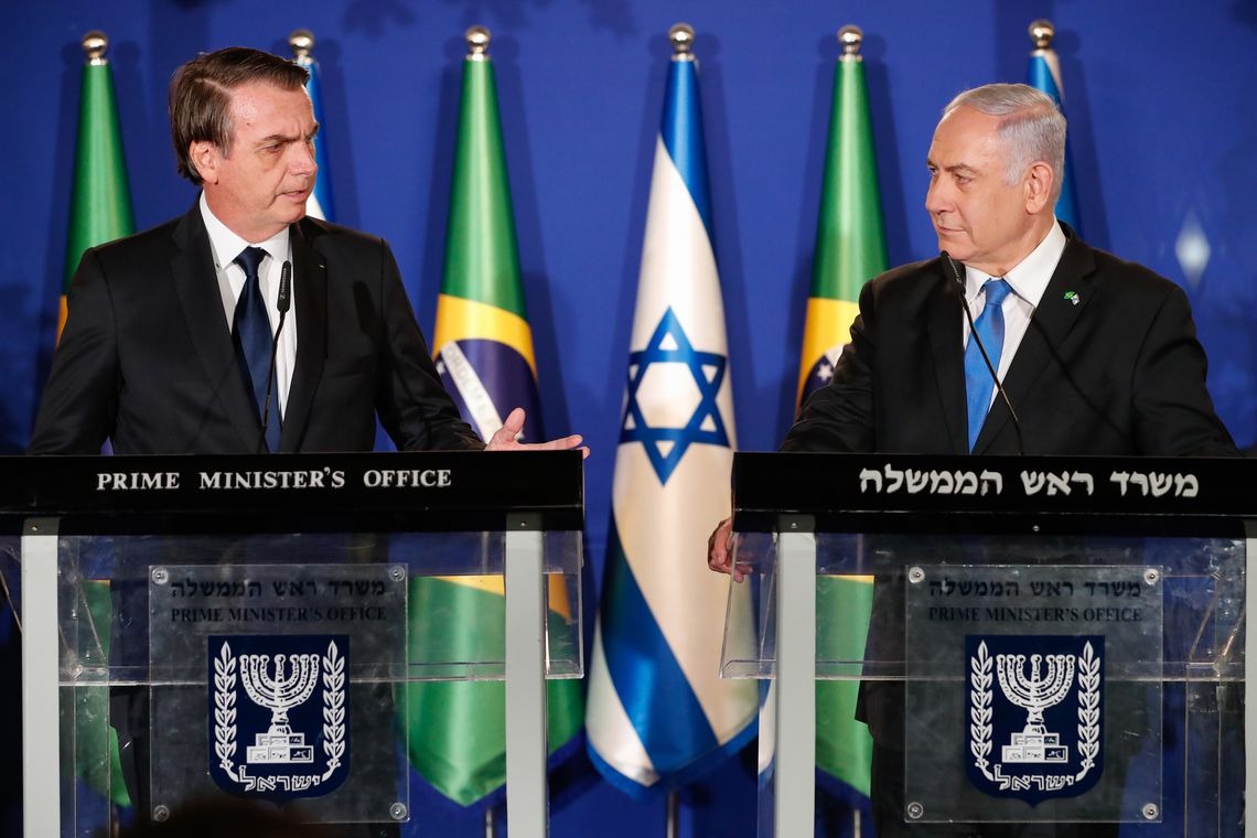 Bolsonaro anuncia abertura de escritório de negócios em Jerusalém Foto: Alan Santos/PR