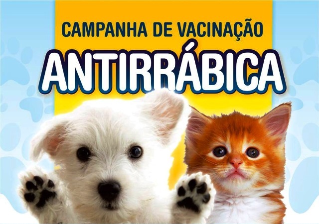 Acontece amanhã campanha de vacinação contra raiva para cães e gatos em Três Lagoas Acontece amanhã campanha de vacinação contra raiva para cães e gatos em Três Lagoas