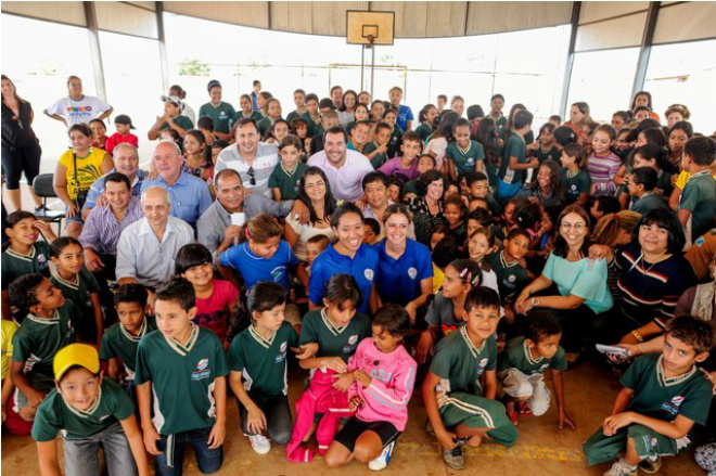Mais de 100 crianças serão beneficiadas na escola Marlene Noronha (Foto: Divulgação/Assecom)