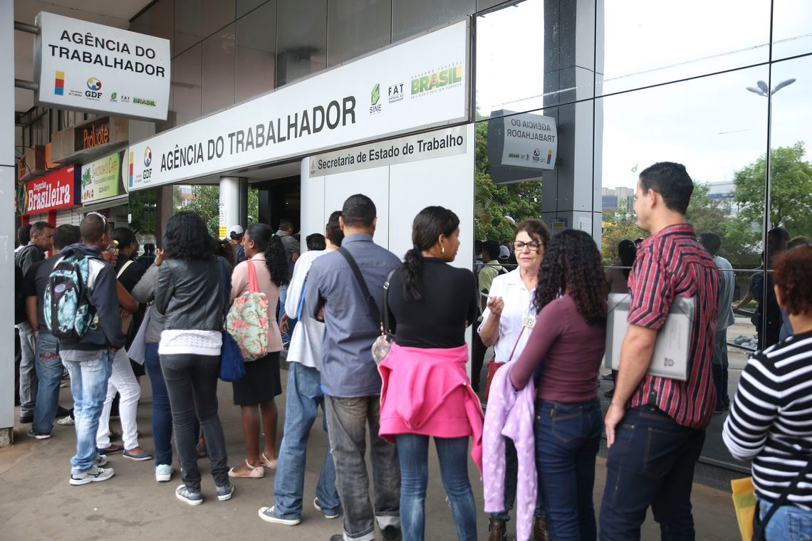 Taxa de desemprego recua em 10 das 27 unidades da Federação Foto: José Cruz/Agência Brasil