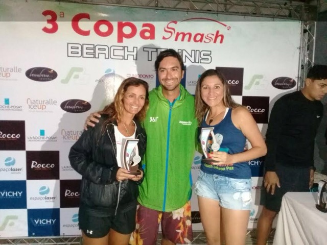 Sul-mato-grossenses faturam três troféus em torneio da Liga Nacional de Beach Tennis O próximo desafio será em Três Lagoas (Foto/Assessoria)