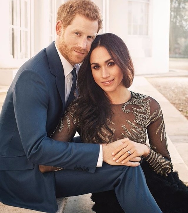 Príncipe Harry e Meghan Markle divulgam foto oficial do noivado Casamento será realizado no dia 19 de maio de 2018 - Foto: Reprodução/Instagram
