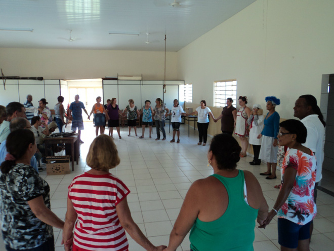 CRAS Vila Piloto, concluiu a 1ª etapa do Projeto Encontro de Famílias com o tema (Foto: Assessoria de Comunicação)