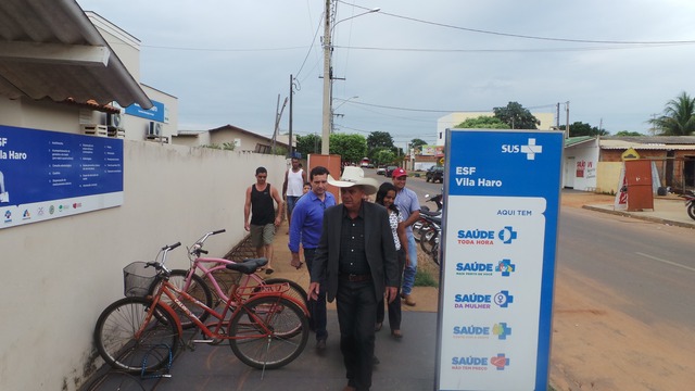 Exemplo de gestão responsável, Guerreiro encerra 2017 marcado por economia
Logos nos primeiros meses da administração, o prefeito visitou todos os postos e unidade de saúde do município, conversando com a população e com os servidores (Foto: Ricardo Ojeda/Arquivo)