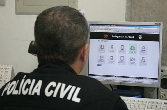 Boletins de ocorrência online cresce 32,8% em 2013 Os registros podem ser de furtos simples, de objetos de pequeno valor, extravio de documentos e desaparecimento de pessoas (Foto:Arquivo)