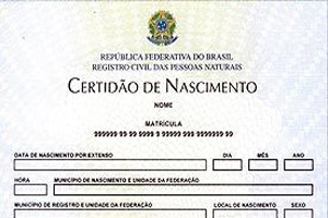 Modificações nas certidões ainda não chegaram à Três Lagoas As certidões serão confeccionadas em papel especial com marca d'água
Foto: Divulgação