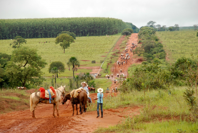 Cavalgada valoriza a história e a cultura de Brasilândia Cavalgada deverá atrair mais de 200 participantes (Foto: Divulgação/Assecom)