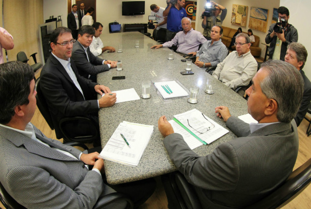 Dentre os assuntos destacados na reunião,foram o projeto de elevação de tributos estaduais e a ampliaçãp o teto do Simples do Estado. (Foto: Assessoria)
