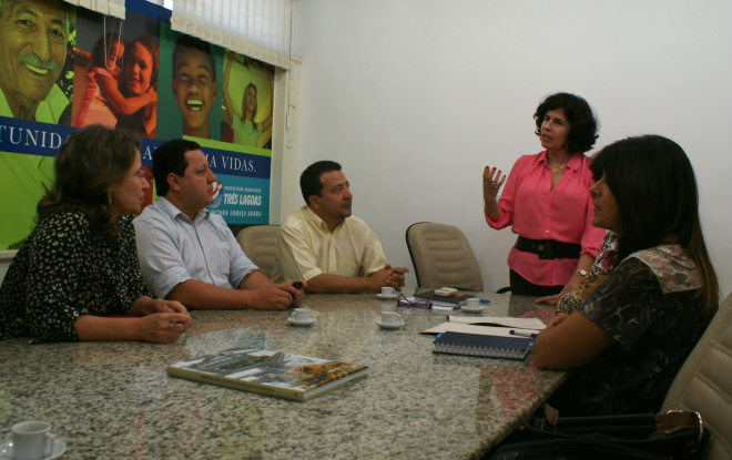 Prefeita Márcia Moura recebe em seu gabinete assessora do SEBRAE e pode a pode aderir a novas parcerias (Foto: assessoria de Comunicação) 