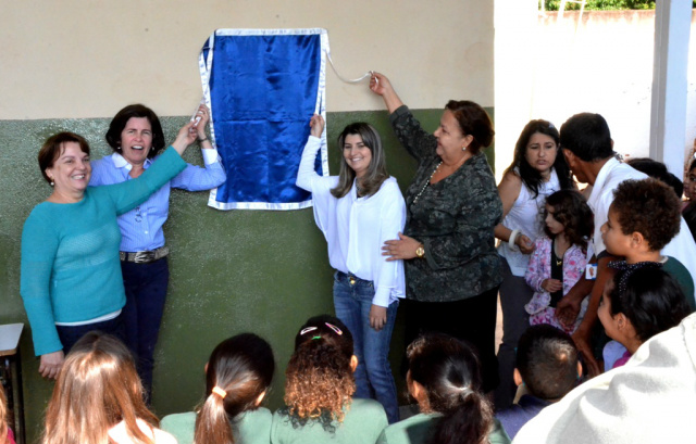 Marcia Moura inaugura cozinha em escola municipal foi construído uma cozinha, copa para os funcionários, área de serviço, entrada de alimentos, despensa, refeitório e abrigo, totalizando 151,63m² de área.(Foto: Divulgação)