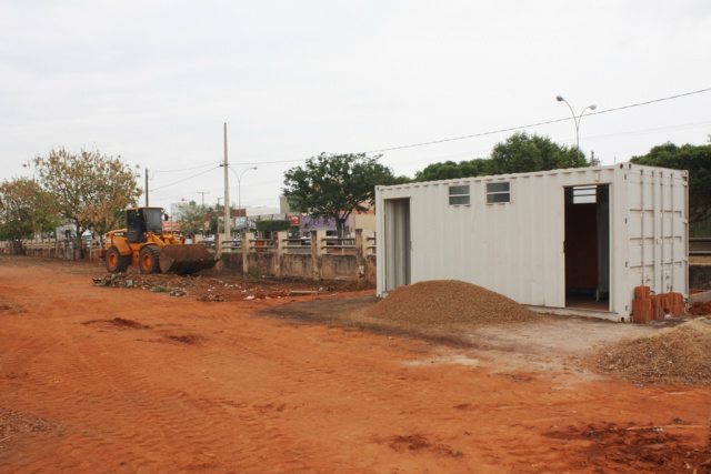 O container será utilizado por frequentadores da feira livre de Três Lagoas. (Foto: Assessoria)