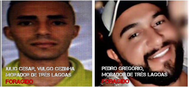 Polícia Civil identifica quadrilha que extorquiu e sequestrou três pecuaristas em Três Lagoas Fotos dos foragidos divulgadas pelo Sigo News.