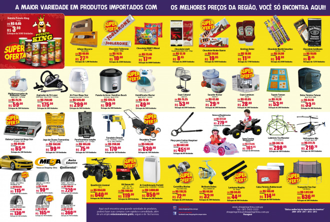 Shopping China, promoção “Ofertas de fim de semana”