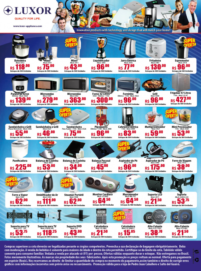 Shopping China, promoção “Ofertas de fim de semana”