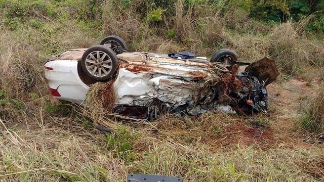 Acidentes são registrados constantemente na BR 262, principalmente no trecho entre Três Lagoas a Água Clara (Foto: Corpo de Bombeiros) 