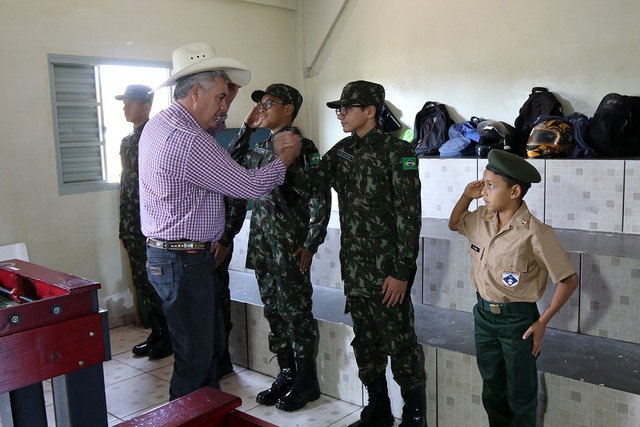 “Pelotão Mirim” completa 21 anos e crianças e adolescentes ganham novos uniformes Foto: Divulgação