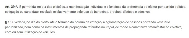 A três dias da eleição, Lei Eleitoral causa confusão na cabeça dos eleitores