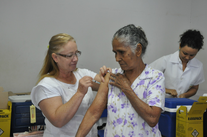 O “Dia D” da Campanha, estabelecido pelo Ministério da Saúde, em todos os municípios do Brasil (Foto: Assessoria de Comunicação)