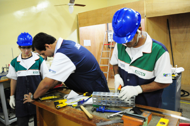 Senai fará etapa estadual da Olimpíada do Conhecimento na Caça Talentos Expo Ao todo, a competição contará com a presença de 58 alunos do Senai (Foto: Assessoria de Comunicação)