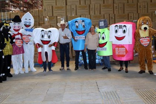 Três Lagoas recebe materiais de campanhas educativas de Promoção da Saúde
