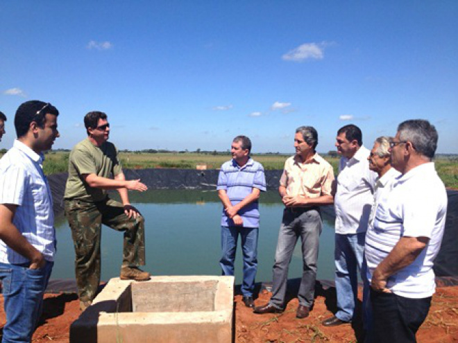 Obra de aterro sanitário de Batayporã retomada após um ano Os recursos são da ordem de R$ 750.000,00e estavam bloqueados pela Funasa desde o início do ano de 2012 (Foto: Divulgação/Assecom)