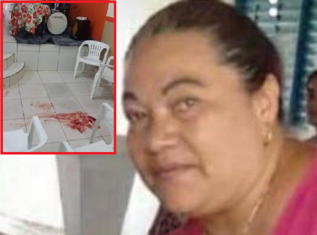 Pastora é executada com 3 tiros pelo ex-marido durante culto em igreja Pastora foi executada diante de dezenas de fieis. (Fotos: O Pantaneiro e Arquivo Campo Grande News)