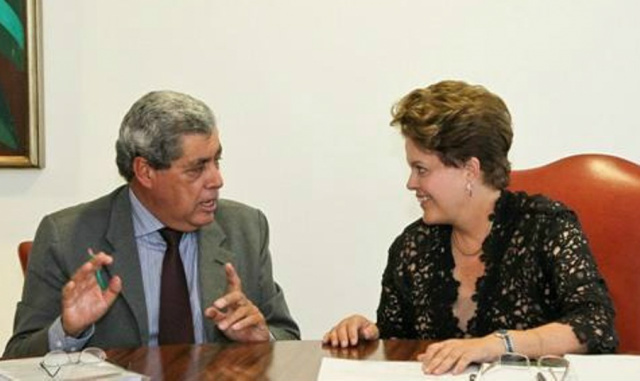 O governador André Puccinelli e a presidenta Dilma Roussef também tiveram suas administrações avaliadas pela pesquisa Fiems/Ibrape (Foto: Google)