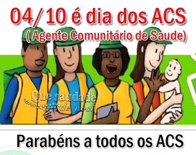 Prefeitura de Três Lagoas parabeniza e reconhece importância dos Agentes Comunitários de Saúde Fotos: Ilustração alusiva à data