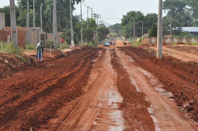 Obras no Santa Luzia estão dentro do cronograma previsto As obras devem ser entregues em quatro meses acontar do mês de março (Foto: Assessoria de Comunicação)