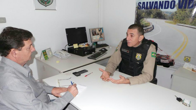 Mariano garantiu que a operação pretende coibir os abusos na rodovia, em apoio à organização do Motoshow (Foto: Ricardo Ojeda)