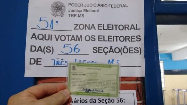 Leitores relatam urnas que não processam devidamente os votos Eleitor reclamou que não conseguiu concluir seu voto para Presidente da República em Três Lagoas. Foto: Reprodução.