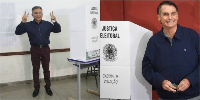 Três-Lagoense teria elegido Jair Bolsonaro e Juiz Odilon em primeiro turno Eleitores de Três Lagoas teriam elegido Odilon e Bolsonaro em primeiro turno. Foto: Montagem sobre fotos de divulgação.