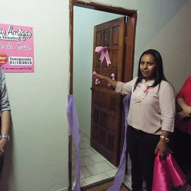 Vereadora Sirlene inaugura casa de apoio a pacientes com câncer Vereadora Sirlene inaugura casa de apoio a pacientes com câncer