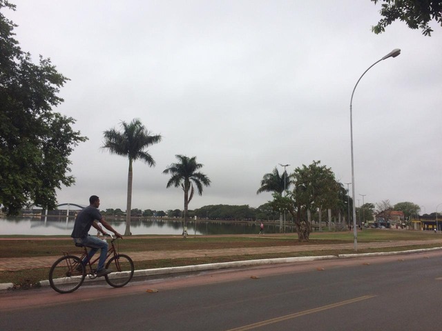 Apesar do dia começar nublado há poucas chances de chuva para hoje Lagoa Maior, tempo nublado e serenado. (Foto: Gisele Berto/Perfil News)