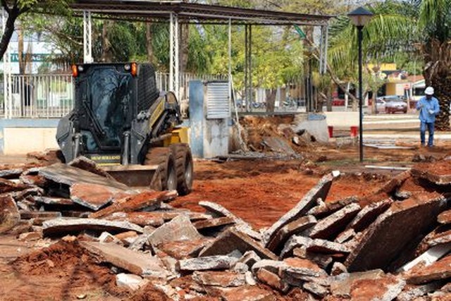 CONSERVAÇÃO: Praça do Jardim Alvorada será totalmente revitalizada