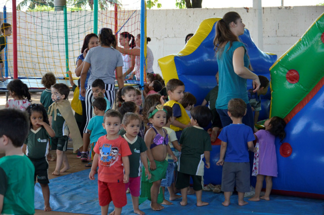 Escolas e Cei’s recebem cardápio especial em comemoração ao Dia das Crianças Atividades se estendem por toda semana (Foto:Assessoria)