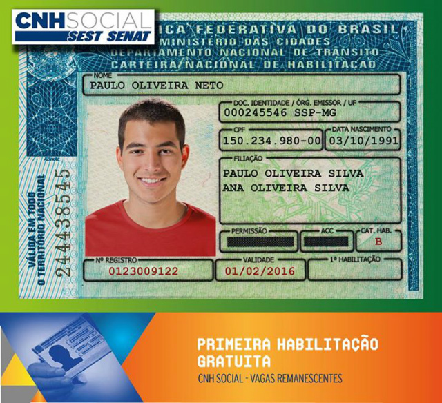 Em Três Lagoas, são disponibilizadas 97 vagas gratuitas para a CNH Social As vagas disponibilizadas, são as que os candidatos da primeira seleção, não preencheram os requisitos necessários. (Foto: Ilustração)