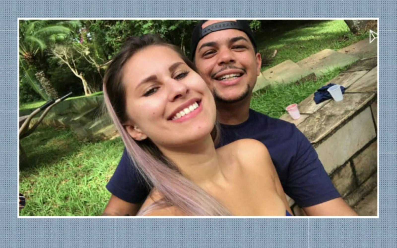 Homem é condenado a 21 anos de prisão por colocar fogo e matar namorada na Grande SP Isabela Miranda de Oliveira e o namorado William Felipe Alves, que está preso — Foto: TV Globo/Reprodução