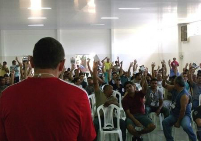 Policiais civis dão voto de confiança à Simone Tebet, mas não descartam a greve Greve geral não está descartada, afirma o presidente do Sinpol (Foto: Sinpol/MS)