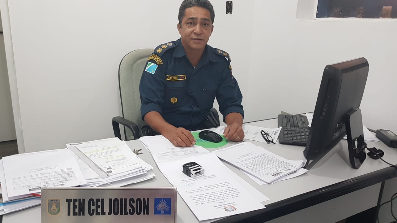 Tenente coronel Joilson Queiroz Santana. (Foto: Divulgação). 