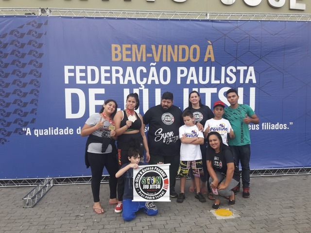 Equipe SYON JIU JITSU conquista medalhas na Primeira Etapa do Circuito Paulista de jiu jitsu de 2019