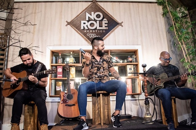 Canavarro é sucesso pelo Brasil afora Gravação do projeto No Rolê Acústico Canavarro (Foto: Arquivo Pessoal)