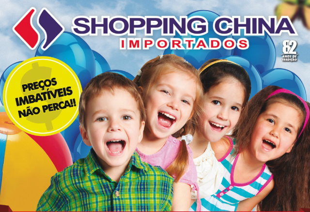 Shopping China comemora “Dias das Crianças” com promoção especial