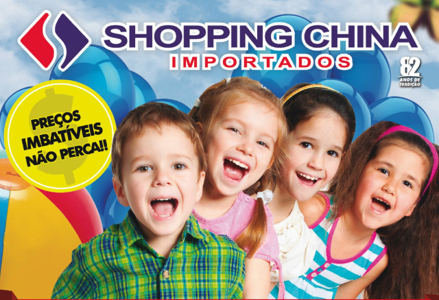 Shopping China comemora “Dias das Crianças” com promoção especial Shopping China comemora “Dias das Crianças” com promoção especial